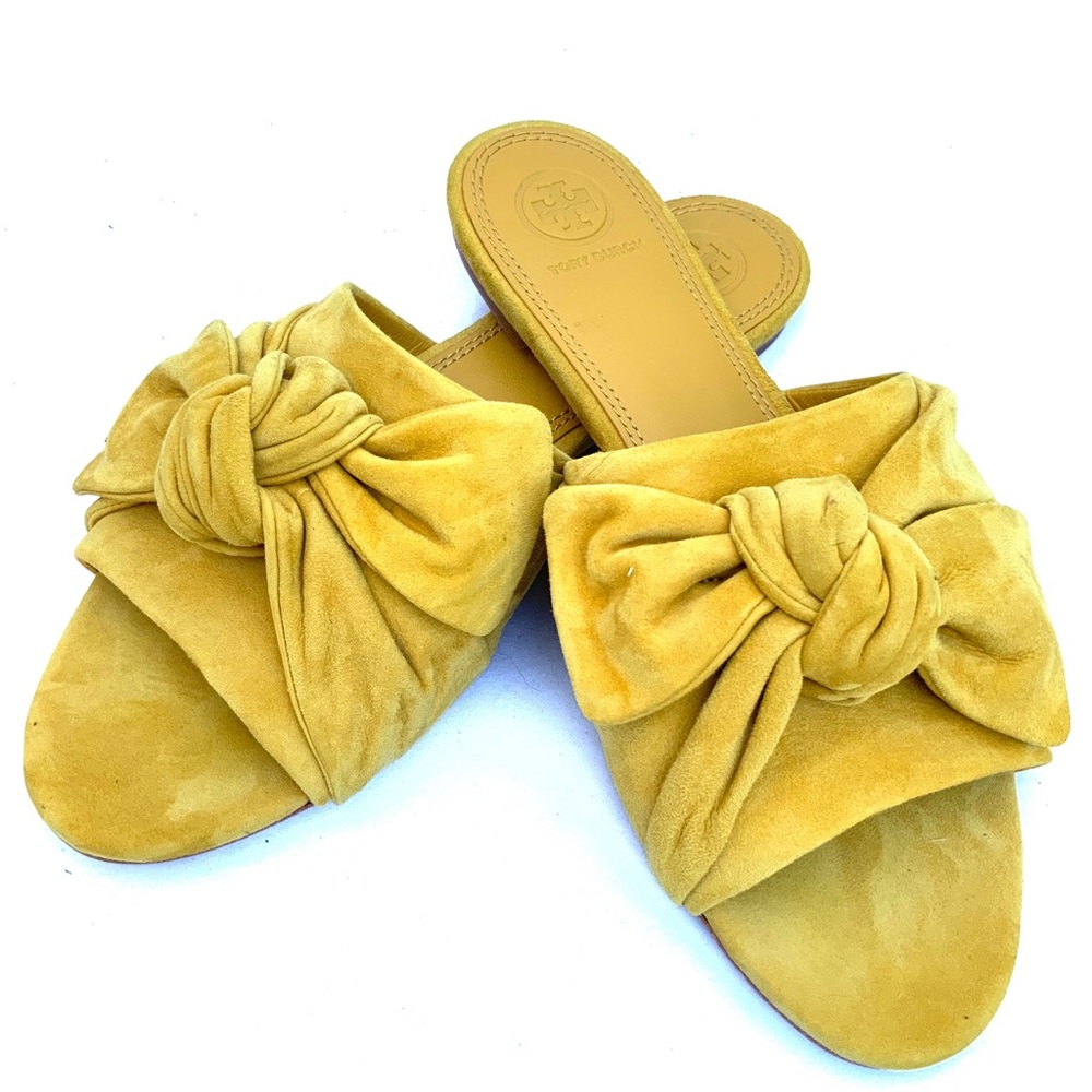 NEW Tory Burch Annabelle Bow Slide Sandal Size 8